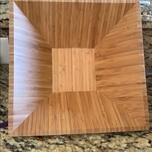 Pampered Chef Bamboo bowl